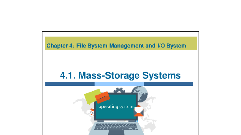 C4: File System Management in Operating Systems Concepts - Studocu