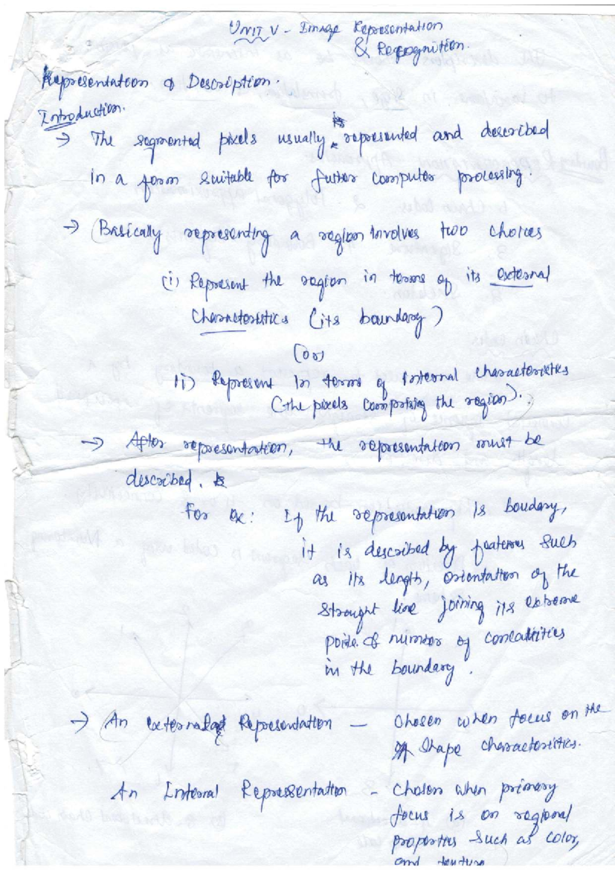 Unit 5 - Comprehensive Text Notes for Study - Studocu