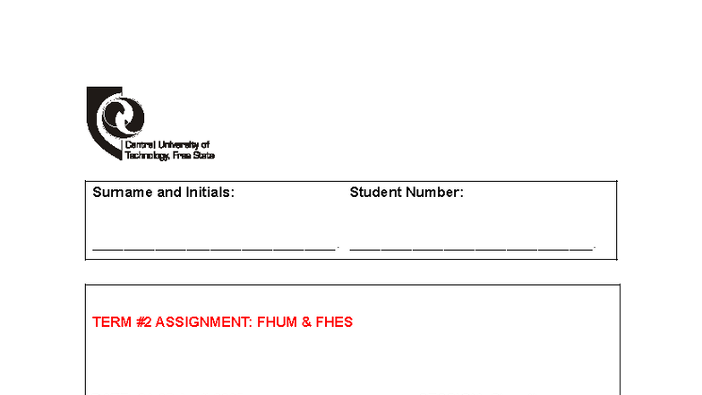Final Assignment on Plagiarism: Academic Literacy & Communication FHUM ...
