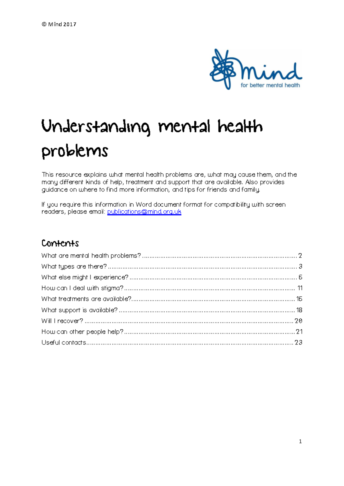 Mental-health-problems-introduction-2017 3 - Understanding mental ...