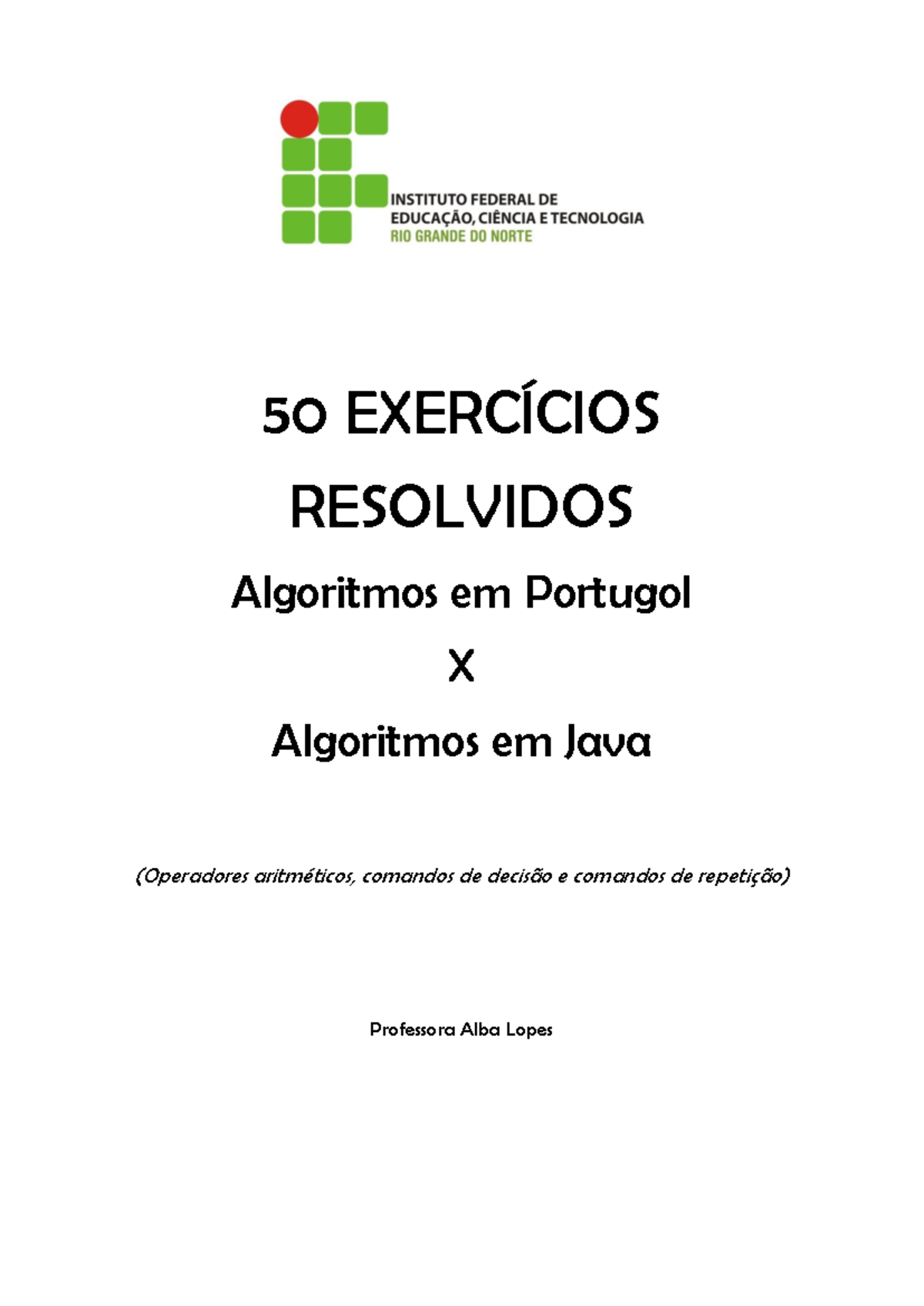 Exercícios Básicos de Programação em Java - Algoritmos e Resoluções ...