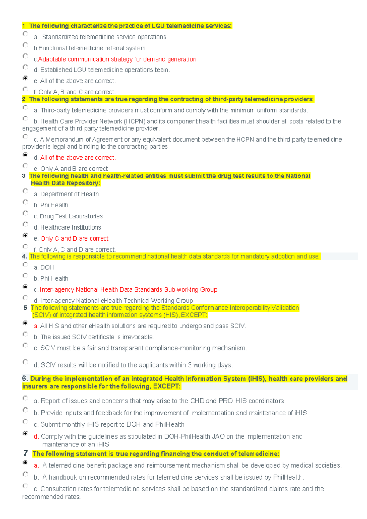 Telemedicine Standards and Practices - Module 9 Overview - Studocu