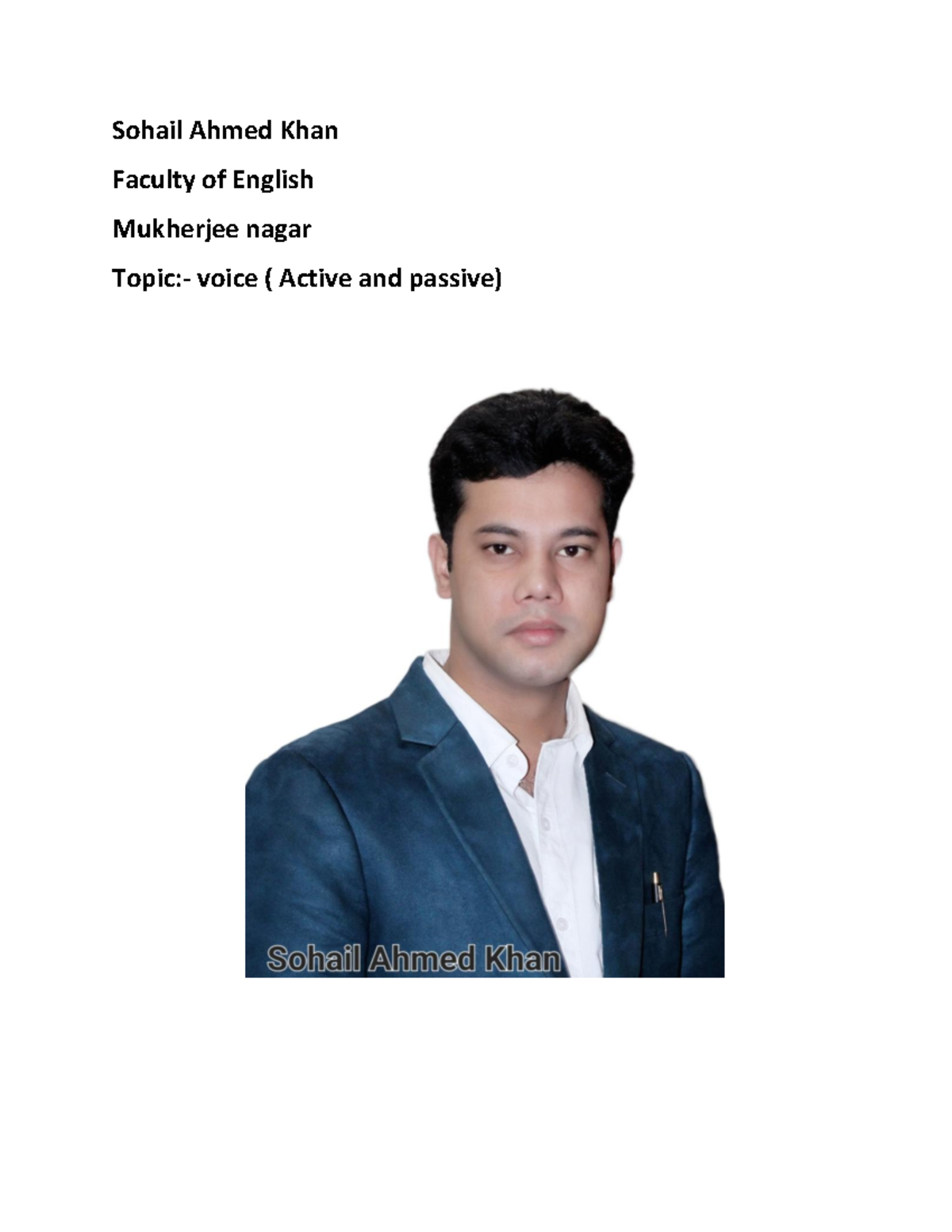 Active and Passive Voice Transformations: SSC Exam Practice Guide - Studocu