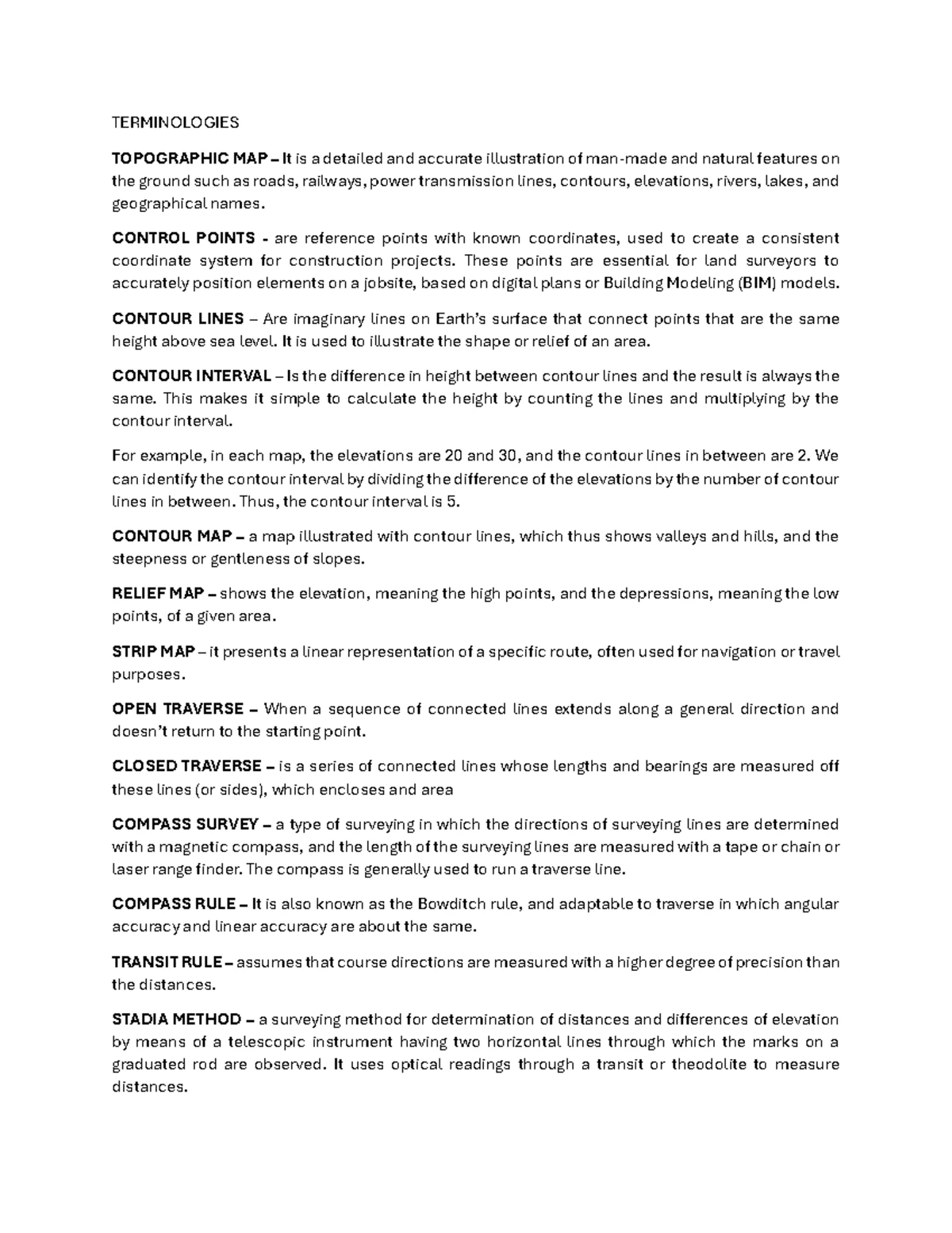 SURVEYING TAPE CORRECTIONS: Detailed Analysis of Measurement Errors and ...