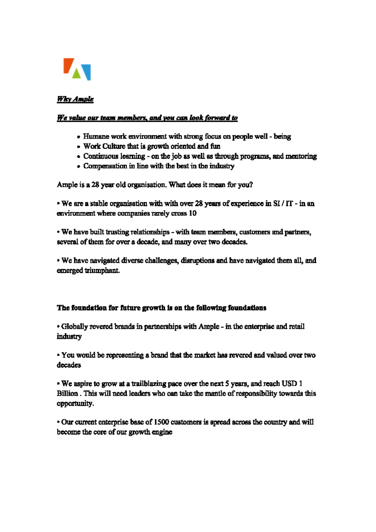 RSE - JD - Retail Sales Executive Position Overview and ...
