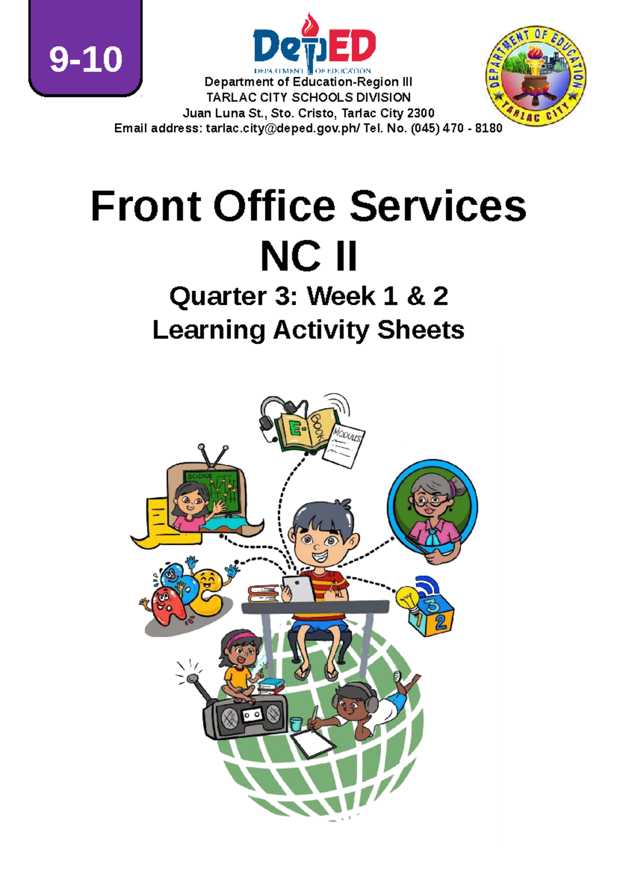 LAS TLE TVL Front Office Services NC II: Night Audit Activities - Studocu