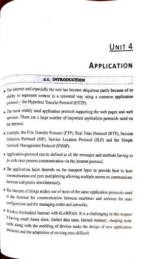 WSN UNIT 03 - notes - UNIT 3 LOWPAN 3. MAC PROTOCOLS . INTRODUCTION 6Lo ...