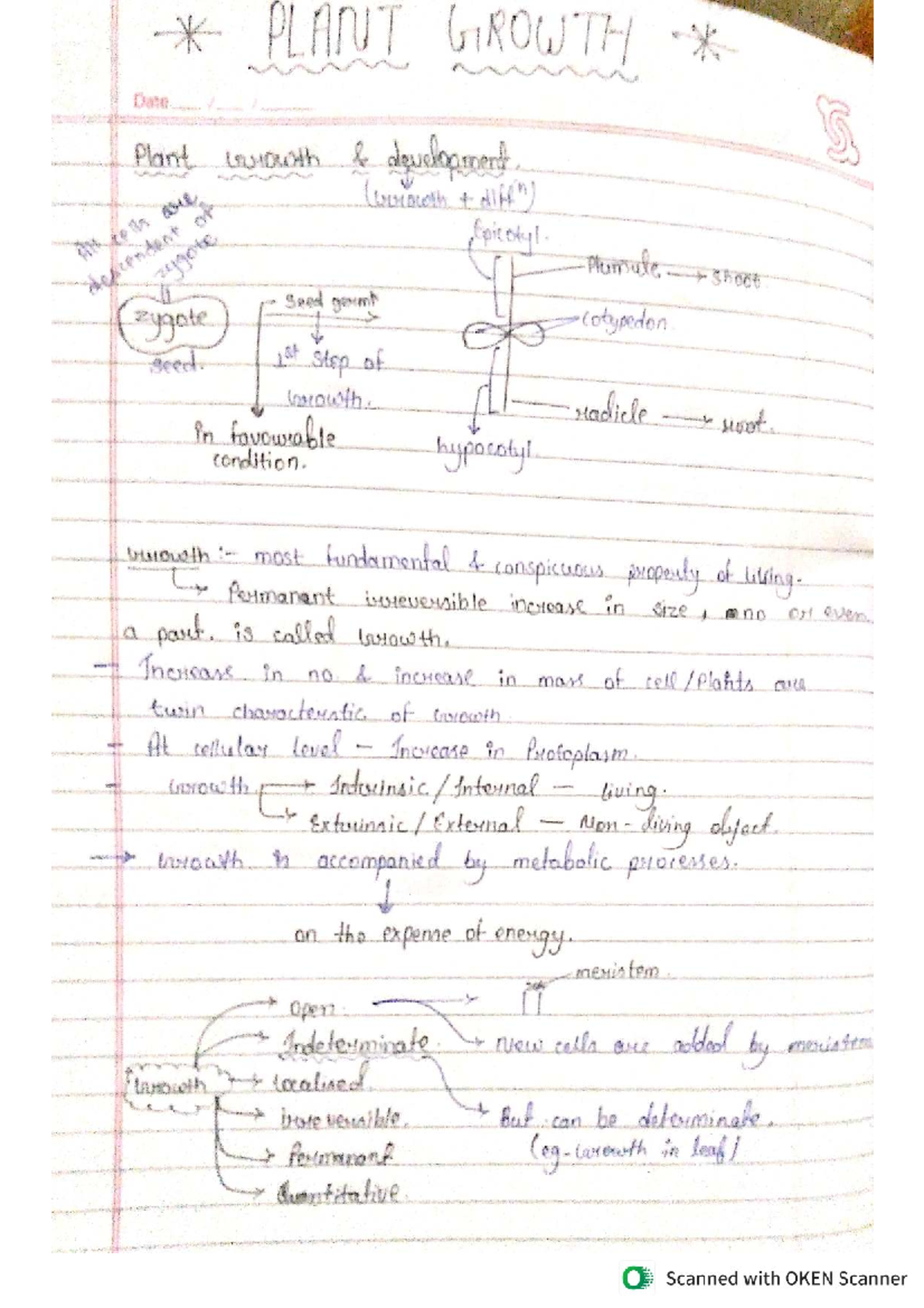 Cell Growth and Development: Rapid Revision Notes (BIO101) - Studocu