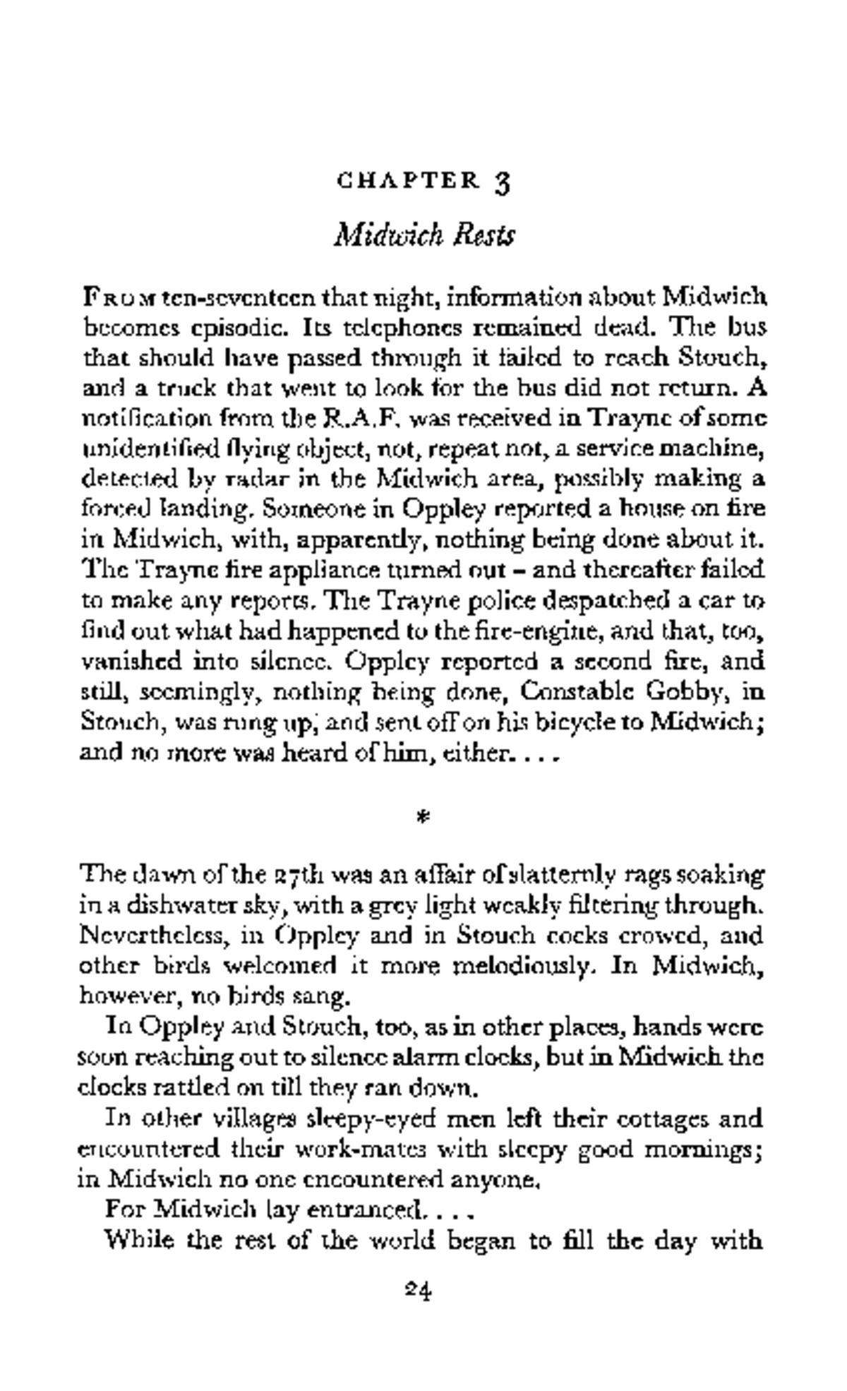 CHAPTER 3: Midwich Rests - AQA English Language 2025 Extract Analysis ...