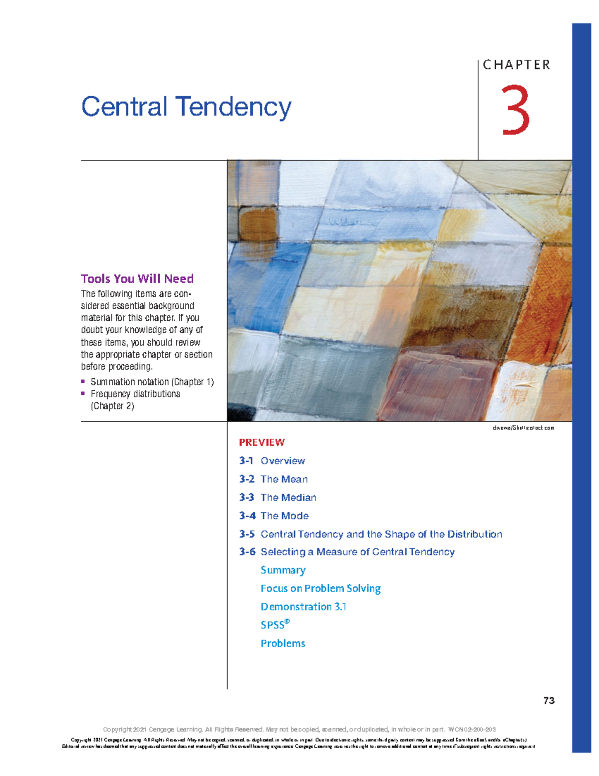 Central Tendency Overview and Measures for Statistical Analysis - 73 ...