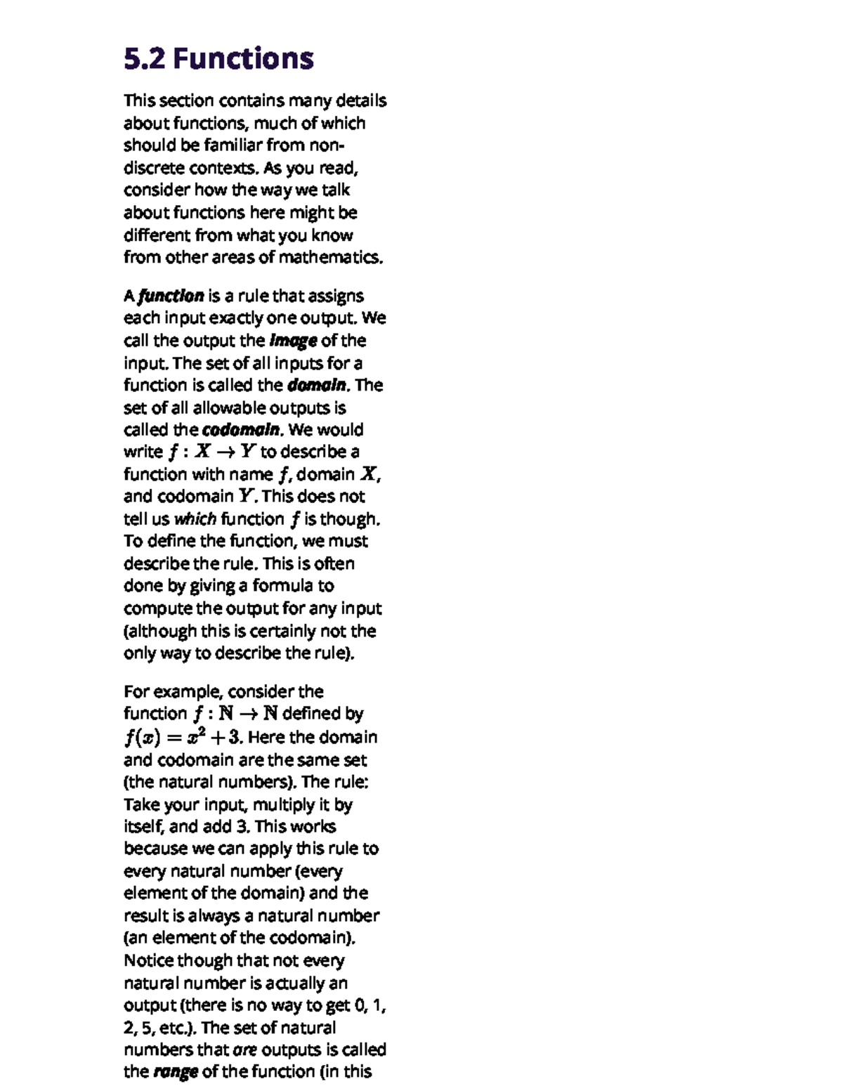 Introduction to Functions and Their Properties in Discrete Math (MAT ...