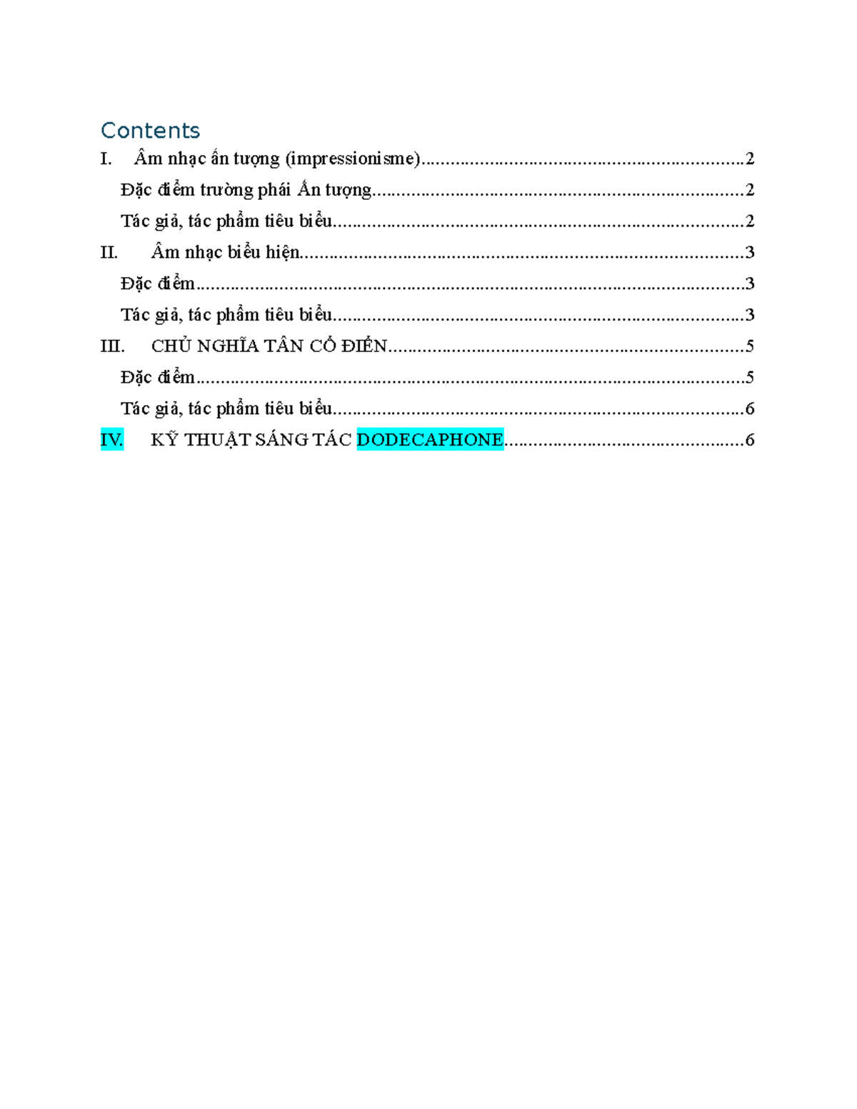 Âm Nhạc Ấn Tượng và Biểu Hiện: Tìm Hiểu Các Trường Phái (Lsanpt II HK1) - Document Preview