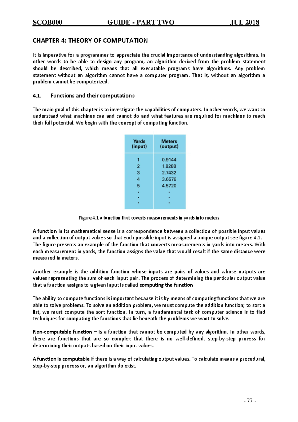 Chapter 4 Lecture Notes on Theory of Computation (SS Mapunya) - Studocu