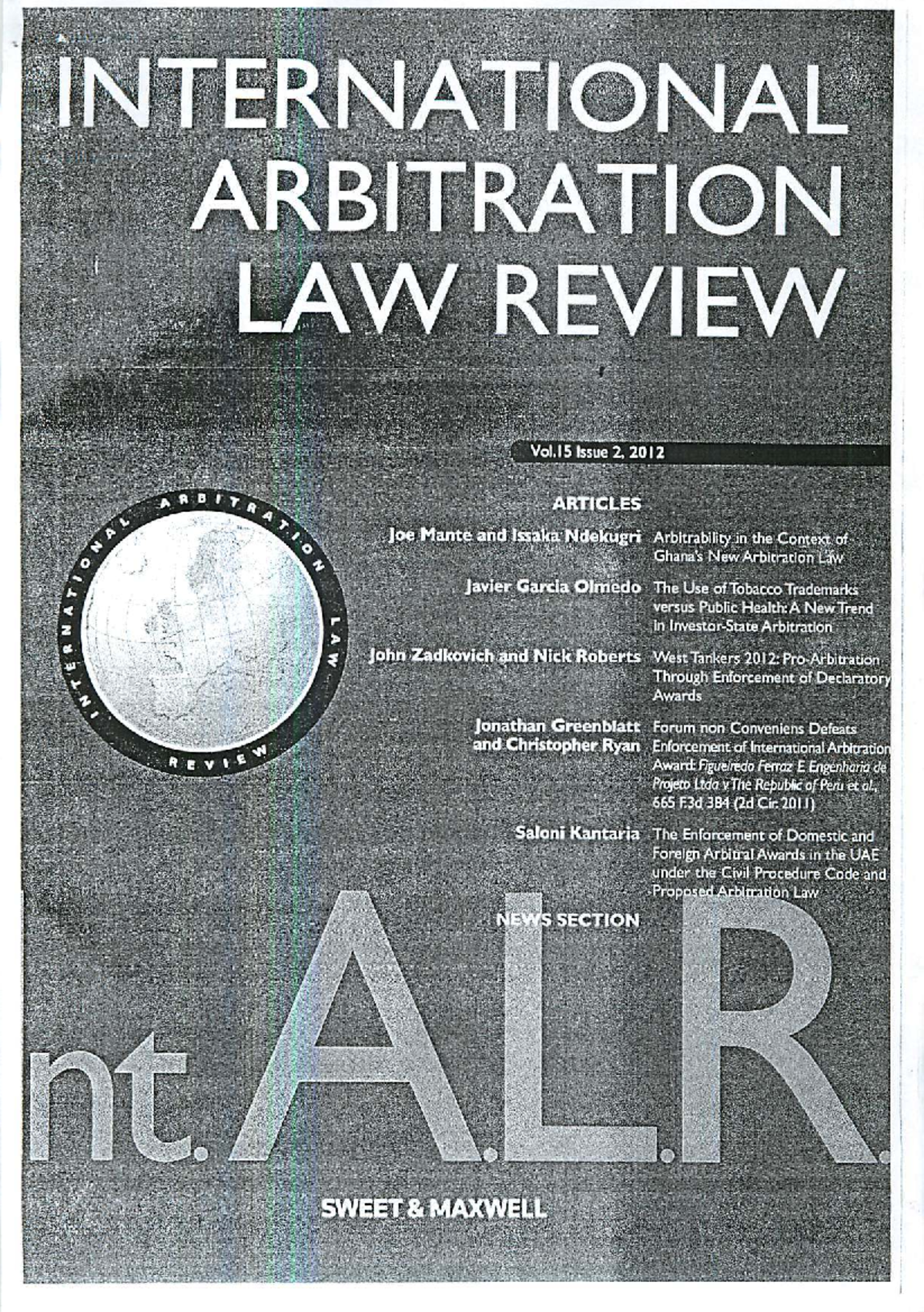 Arbitrability in the Context of Ghana's ADR Act: A Comprehensive ...