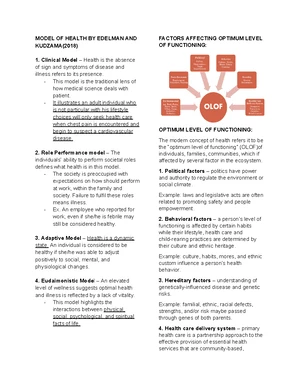 Lesson 1: Community Health Nursing Overview 📚 - Key Issues & Concepts ...