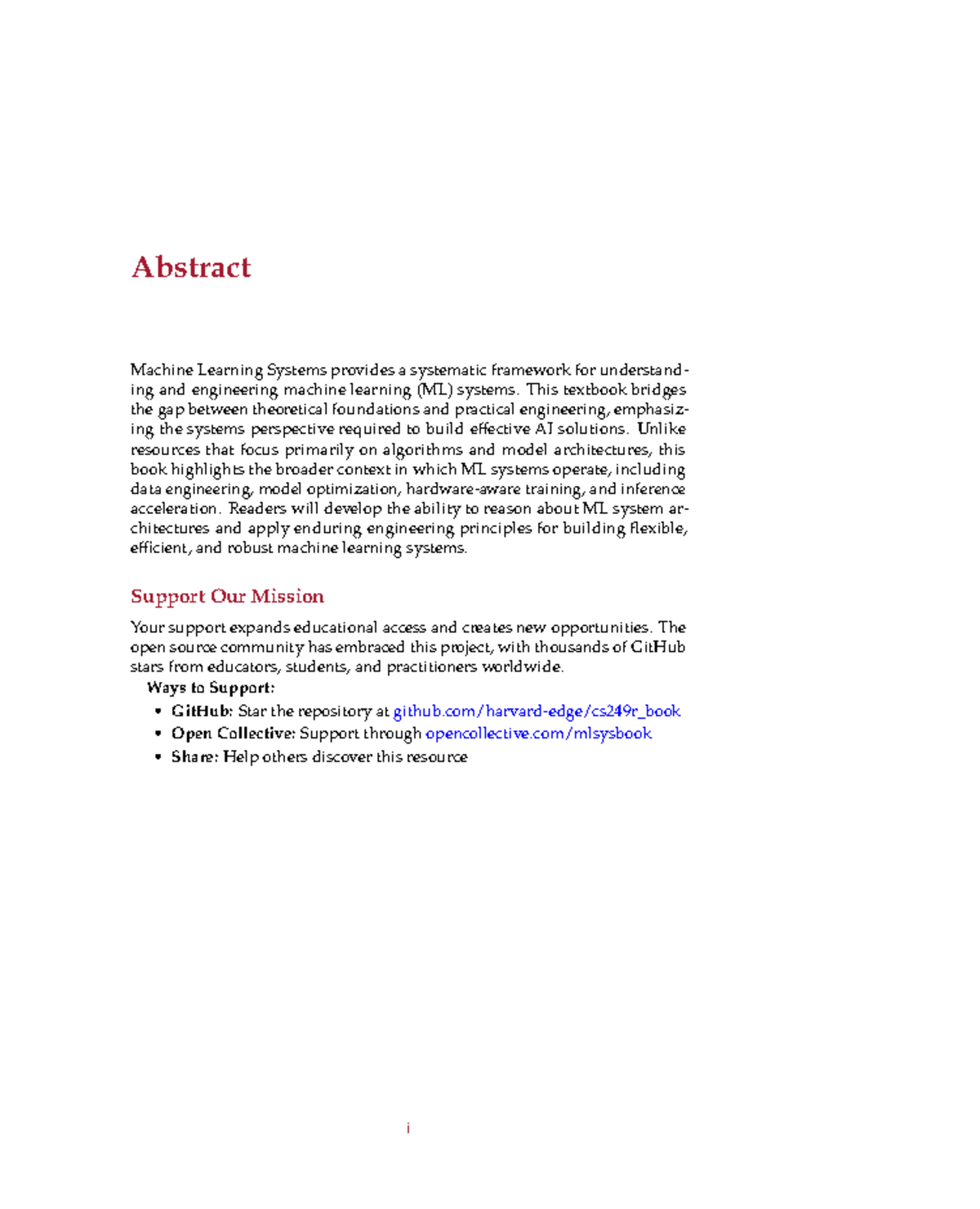 CS249r: Machine Learning Systems Overview and Insights - Studocu