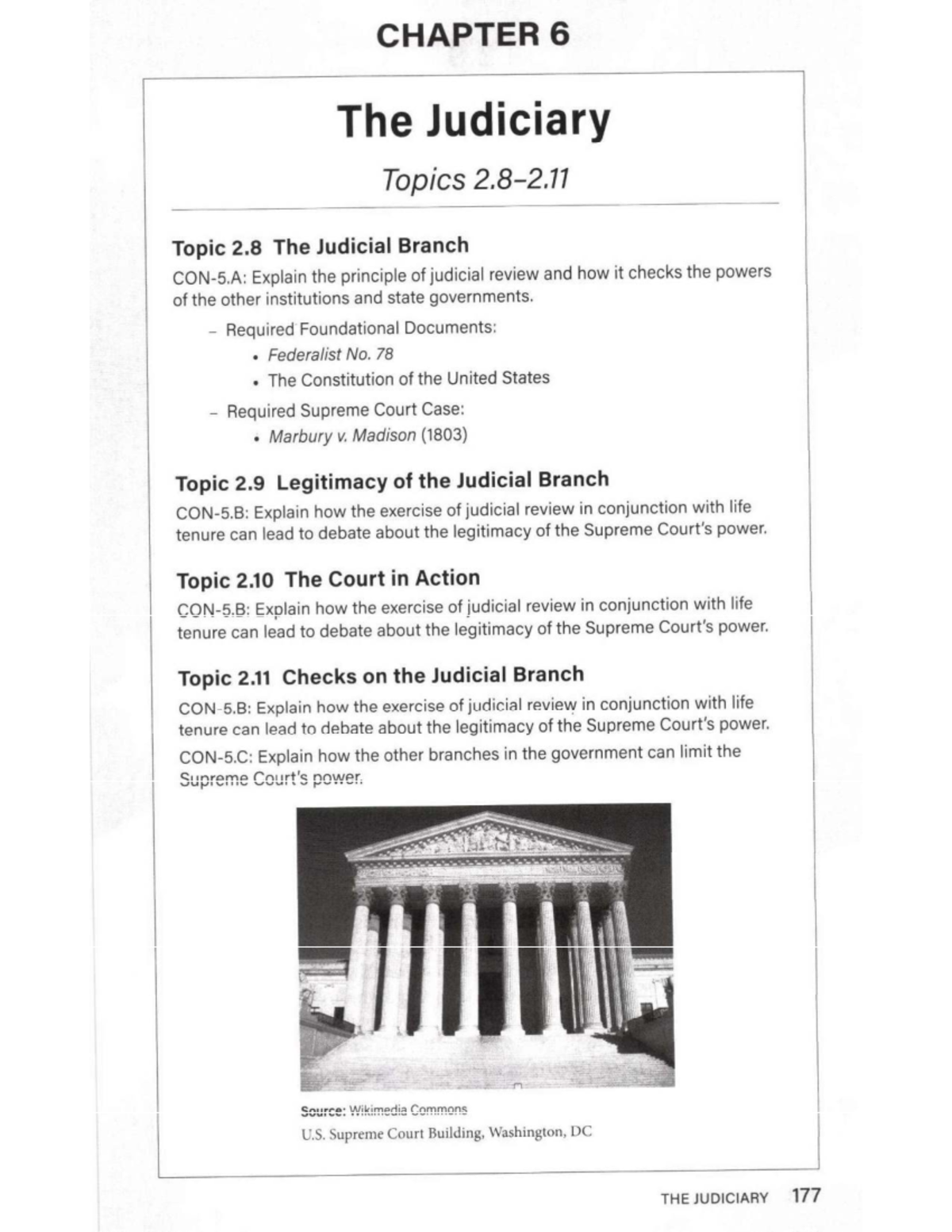 Final Exam Study Guide for ABC123: The Judiciary and Judicial Review ...