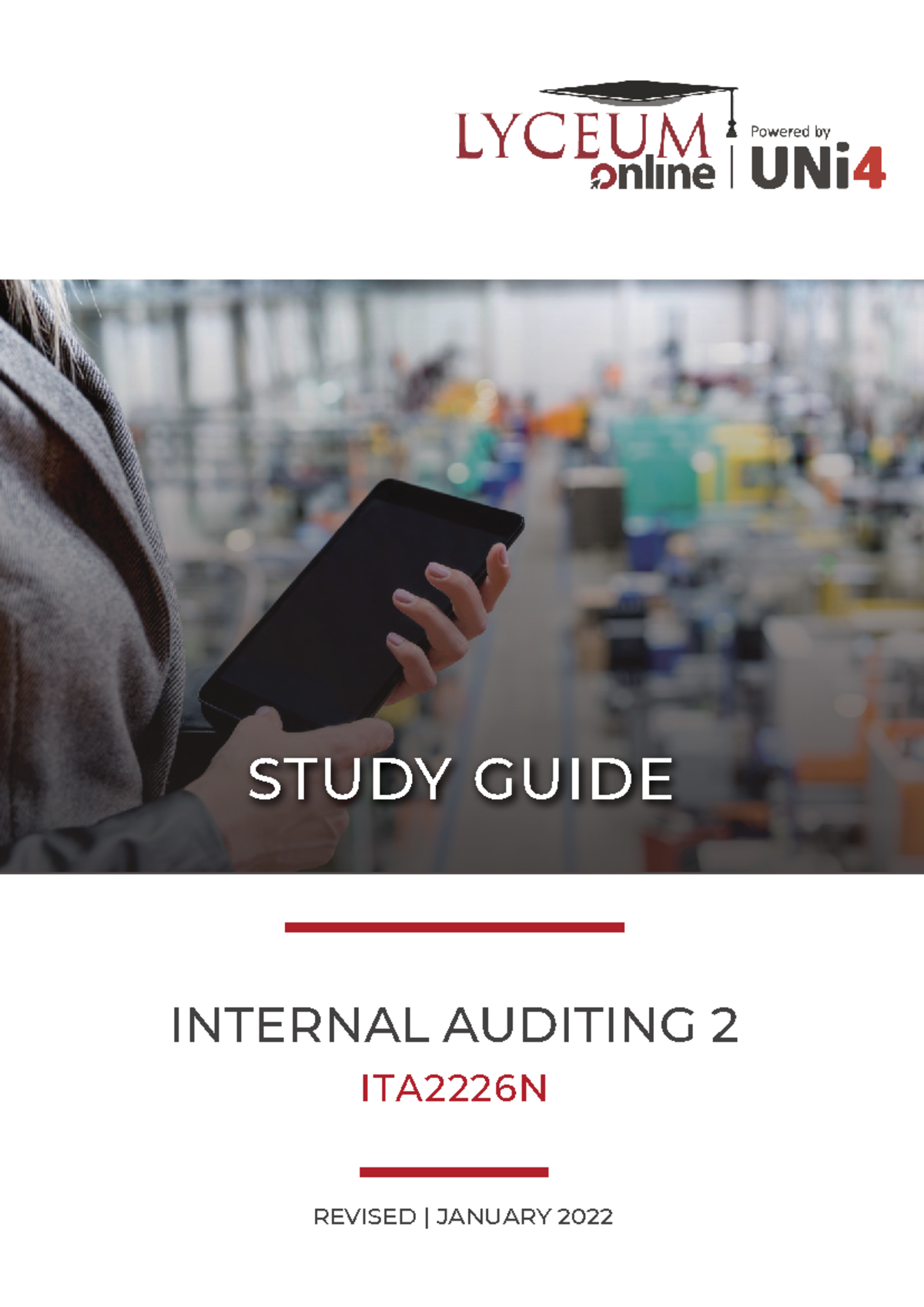 Internal Auditing 2 Study Guide - ITA2226N (Revised 2022) - Studocu