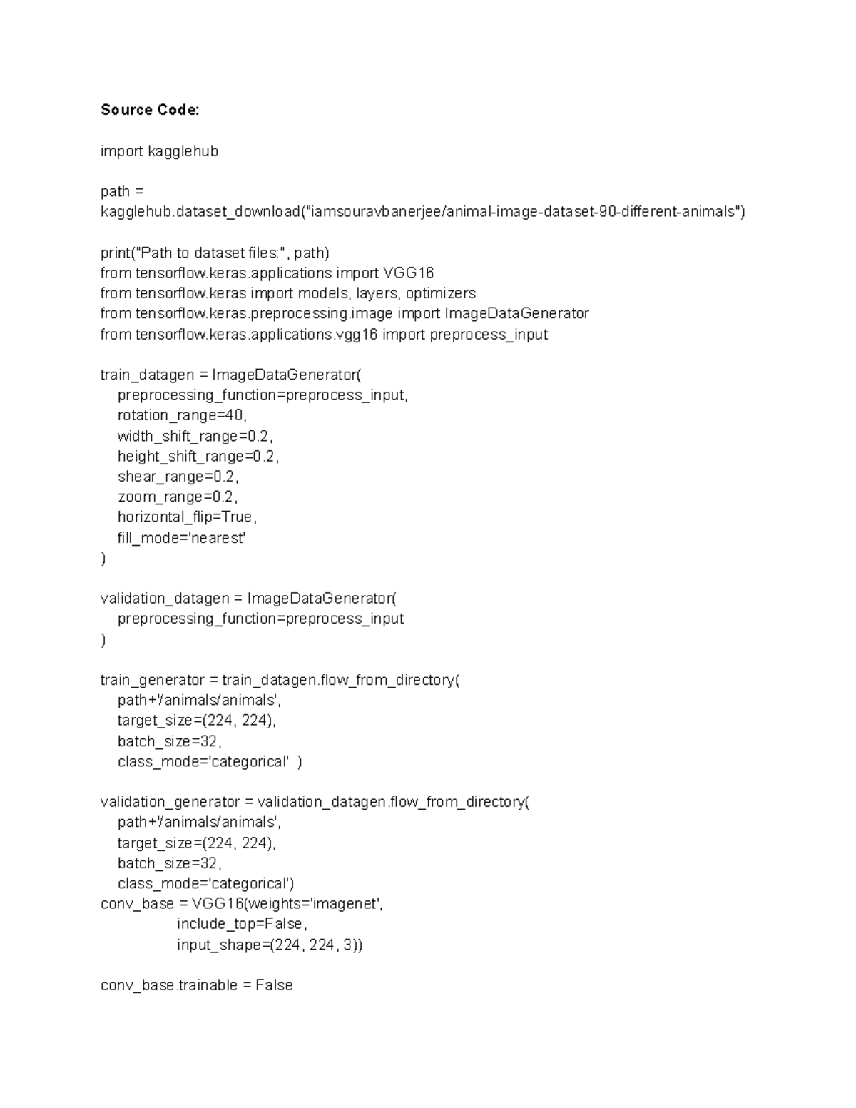 NN8 - The mandatory assignment for lab - Source Code: import kagglehub ...