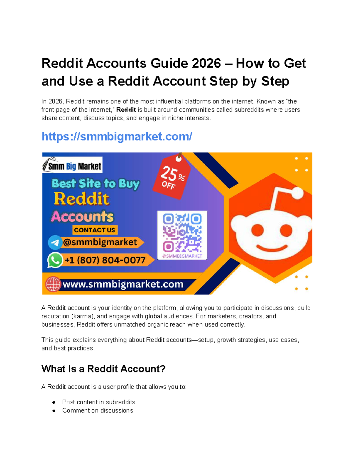 Complete Learning Guide to Reddit Accounts (2026) - Studocu
