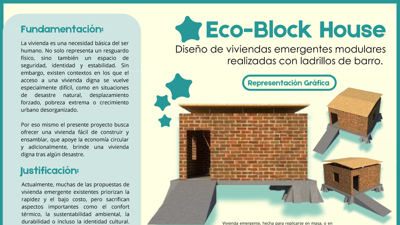 Diseño de Vivienda Emergente Modular con Ladrillos de Barro - 09-OP2 ...