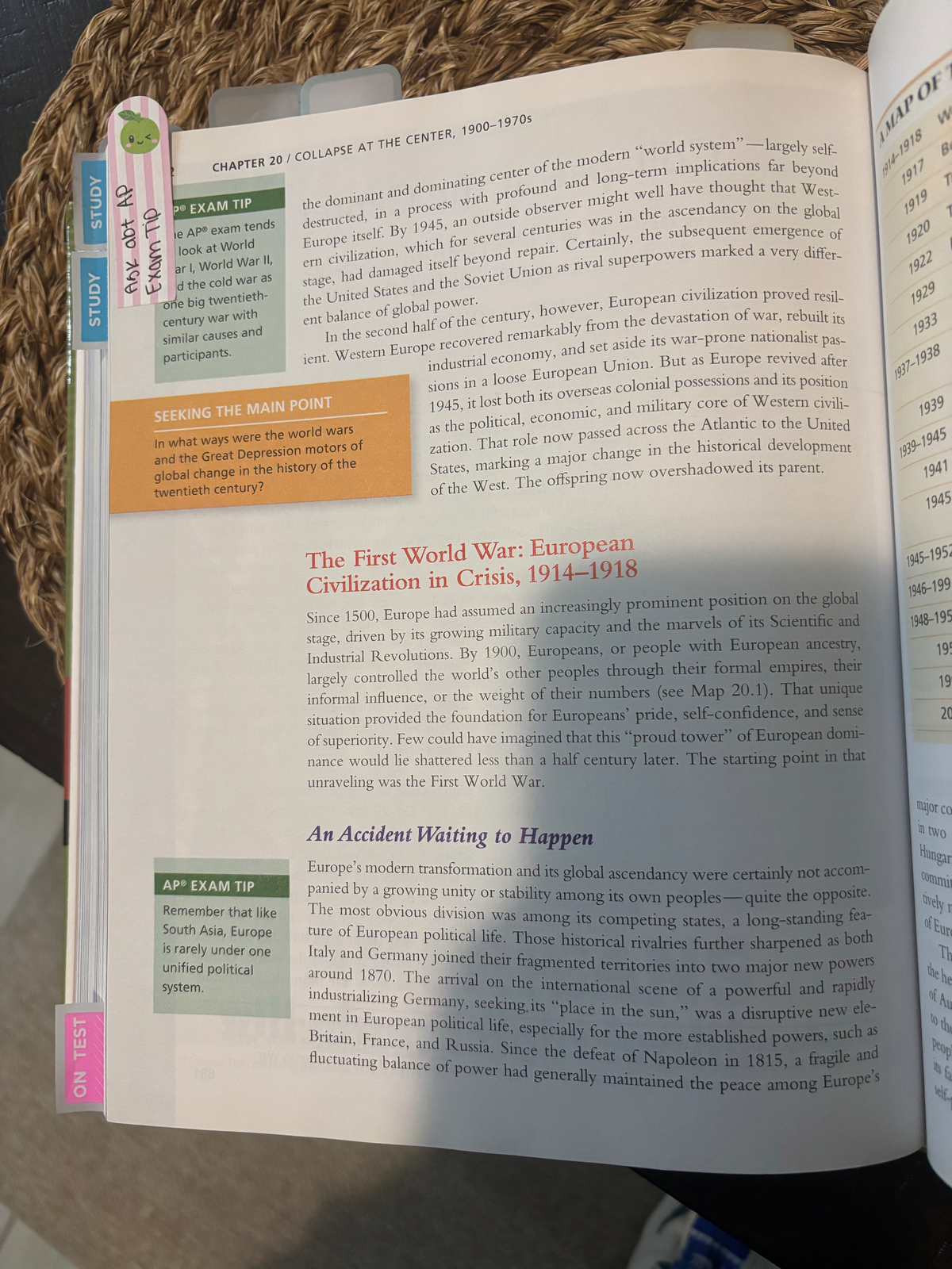Midterm Exam Review Notes for Course Code ABC123 - CHAPTER 20 COLLAPSE ...