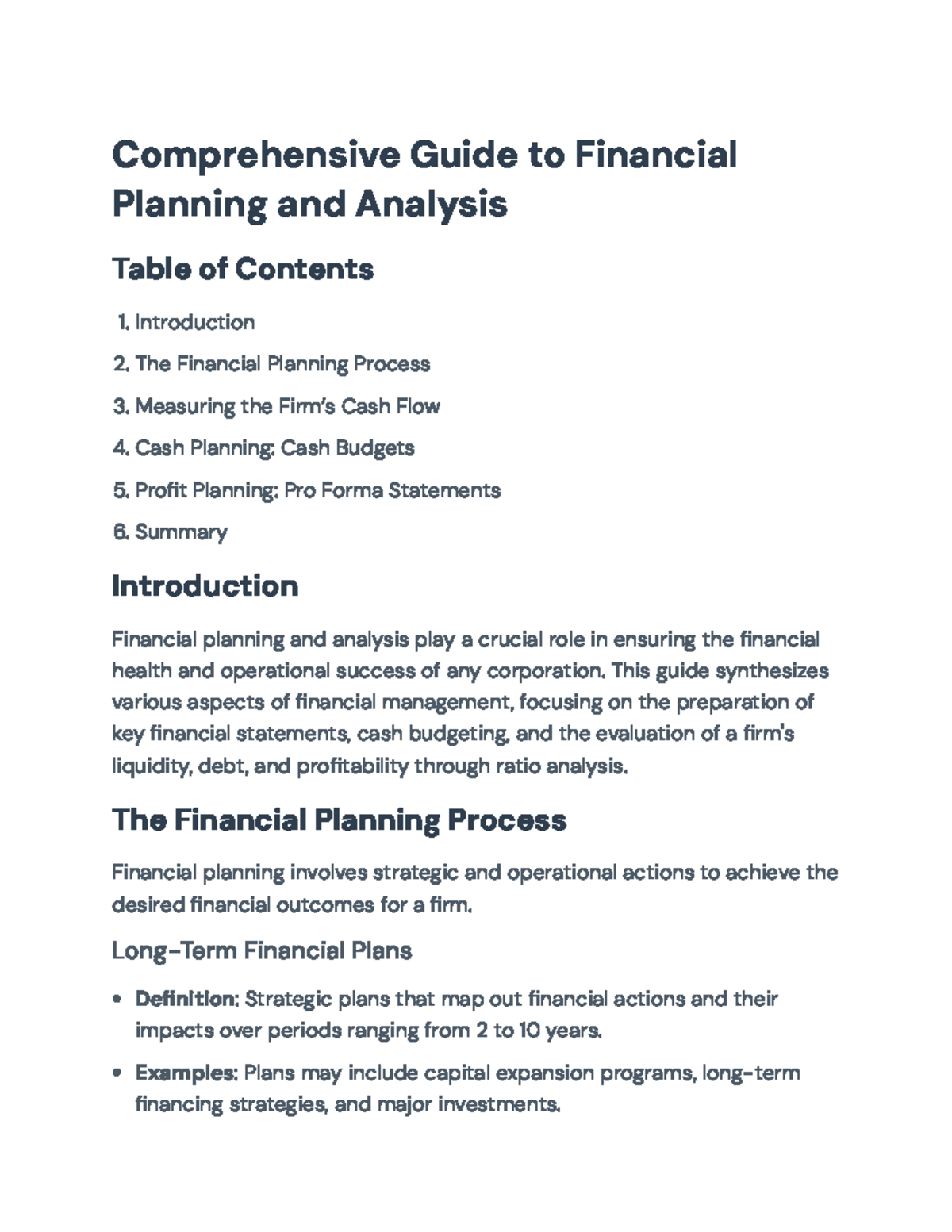 Comprehensive FPA 101 Guide: Financial Planning & Analysis Essentials ...