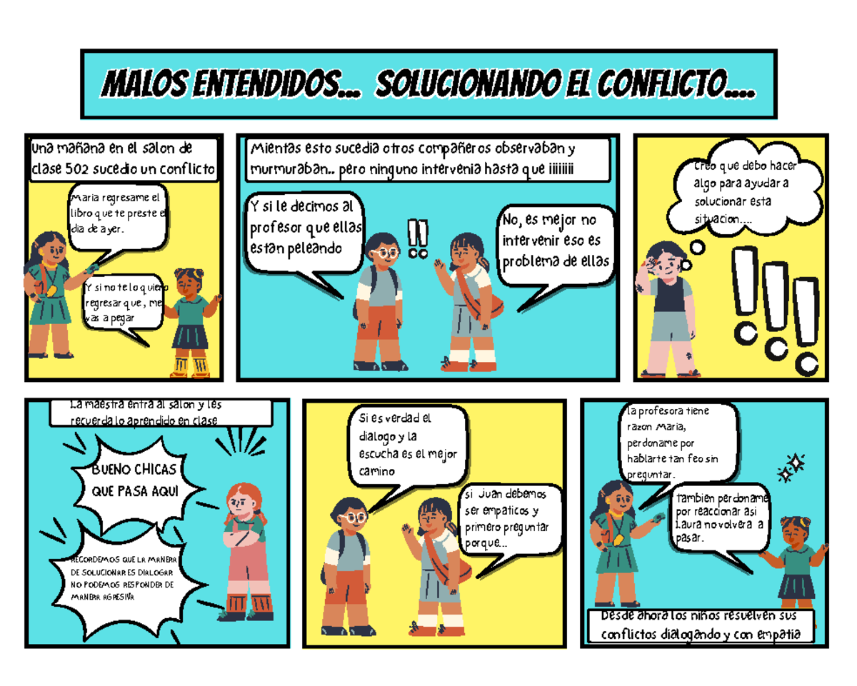 Importancia del Diálogo en la Resolución de Conflictos - Clase 502