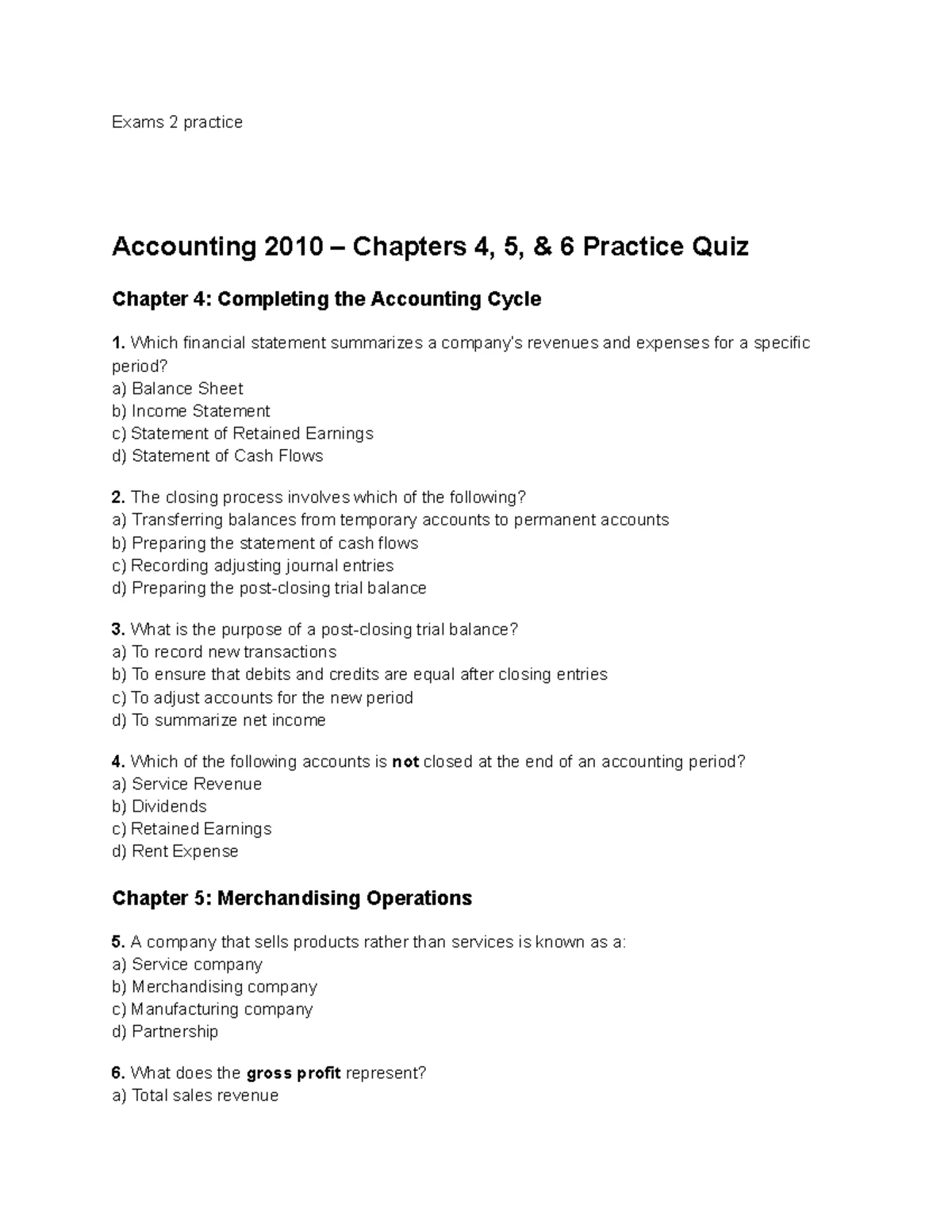 Ch 6 Directed Reading WS - Chapter 6 -Inventory & Cost of Goods Sold ...