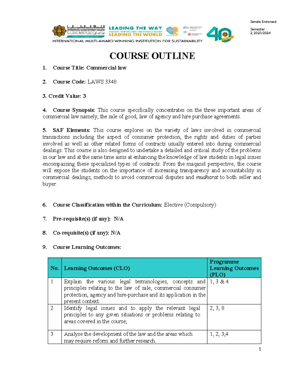 Midterm Notes (CL101) - Key Concepts in Commercial Law - Studocu