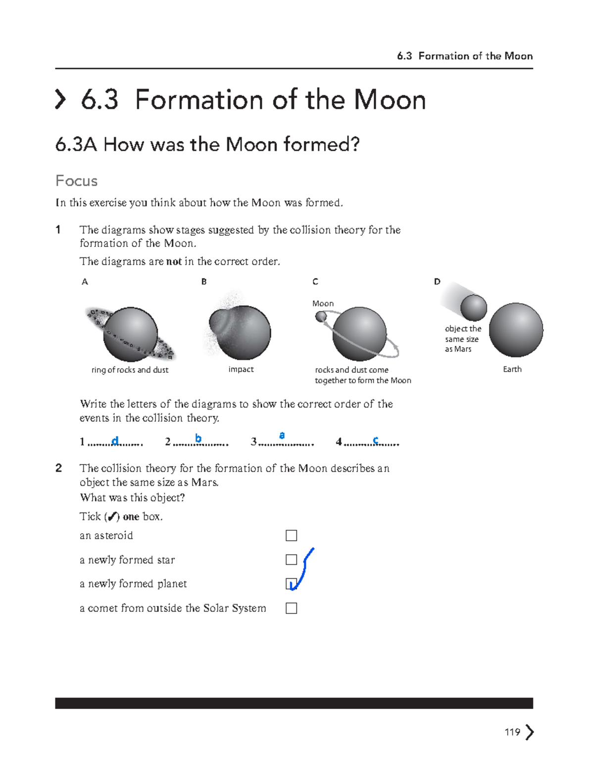 6.3 Formation of the Moon: Collision, Fission, and Capture Theories ...