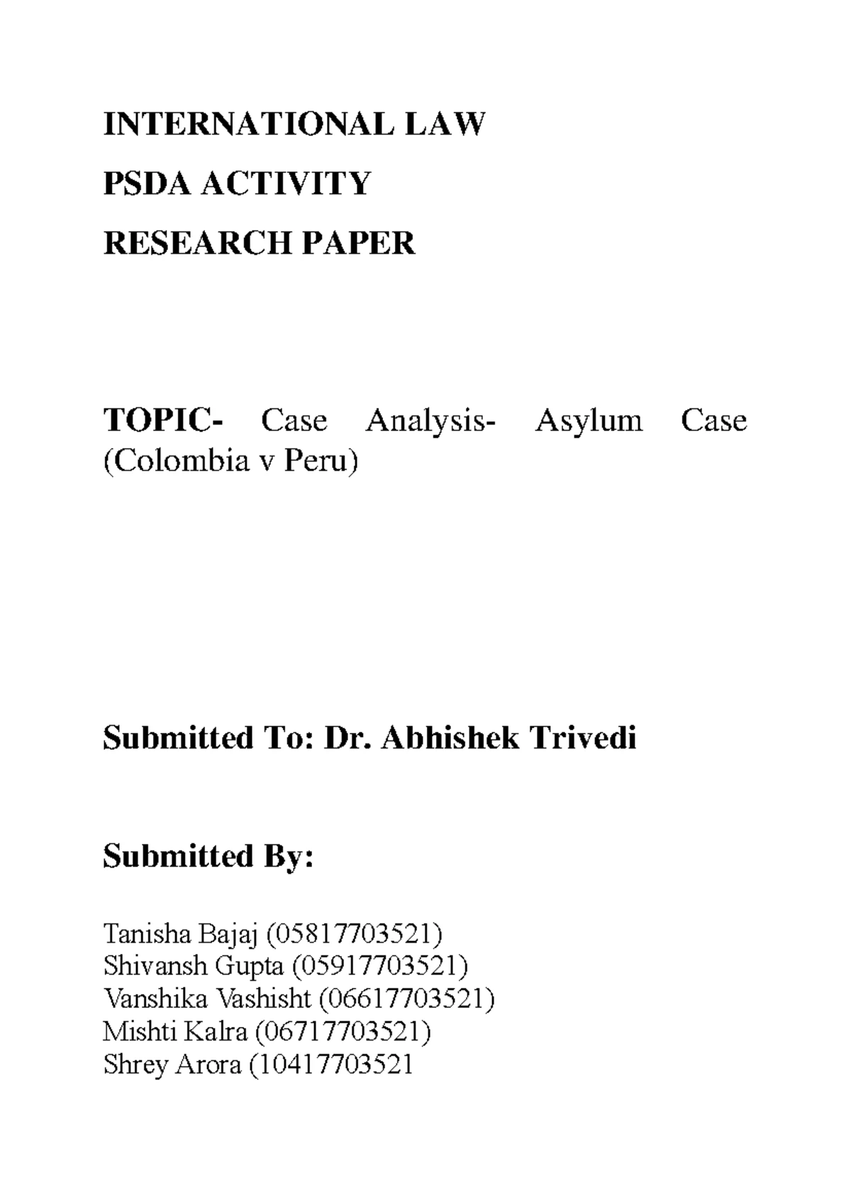 ADR unit 4 - Notes - Alternative Dispute Resolution Unit- III By ...