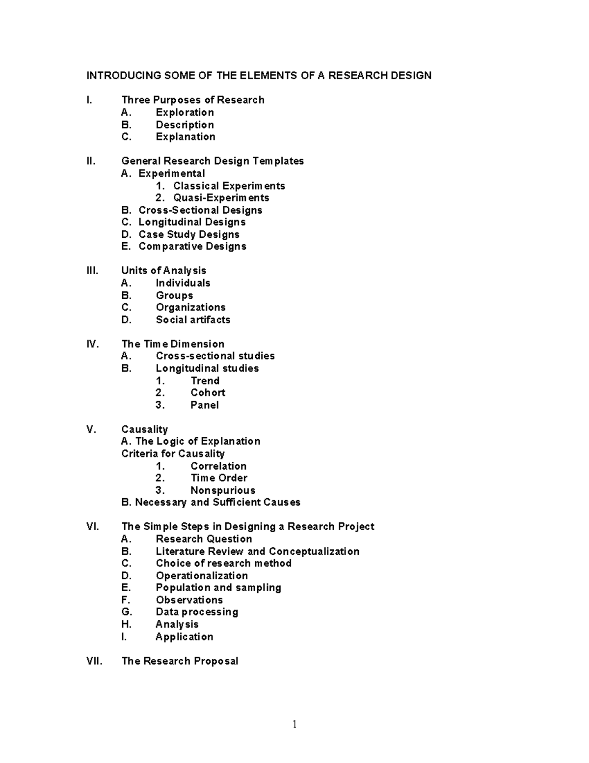 Elements OF A Research Design - Anh-Viet - INTRODUCING SOME OF THE ...