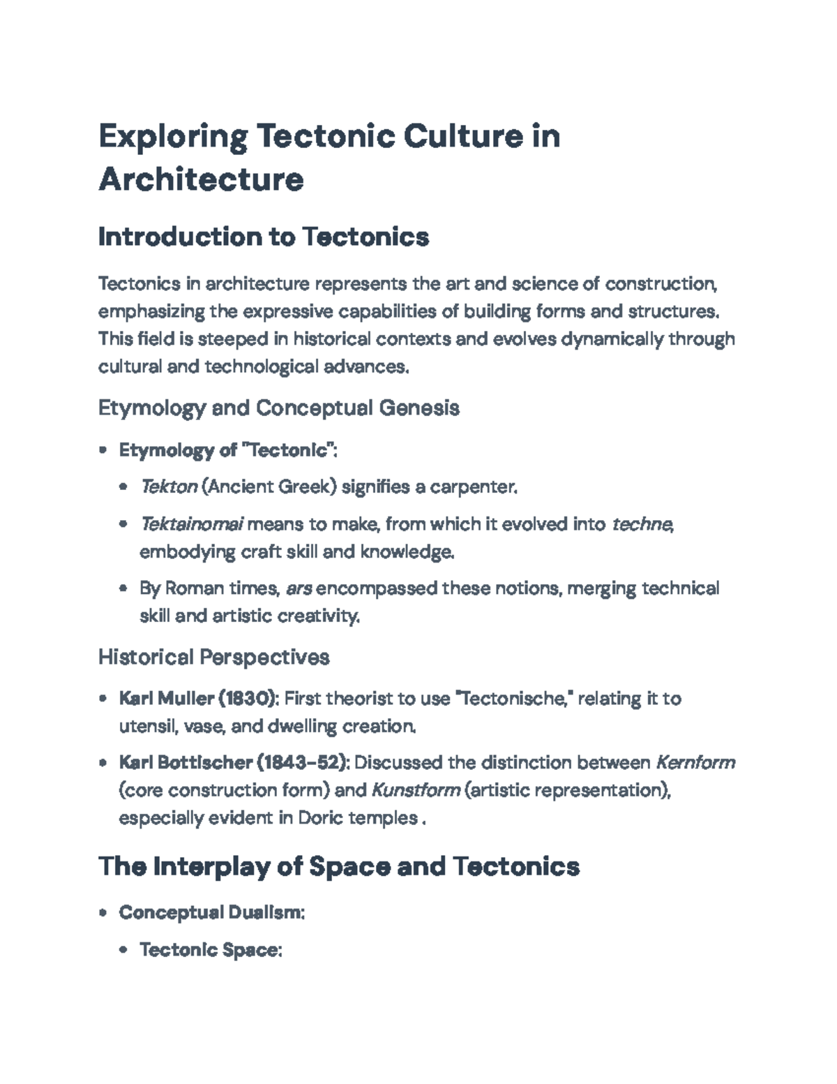 Exploring Tectonic Culture in Architecture: A Comprehensive Overview ...