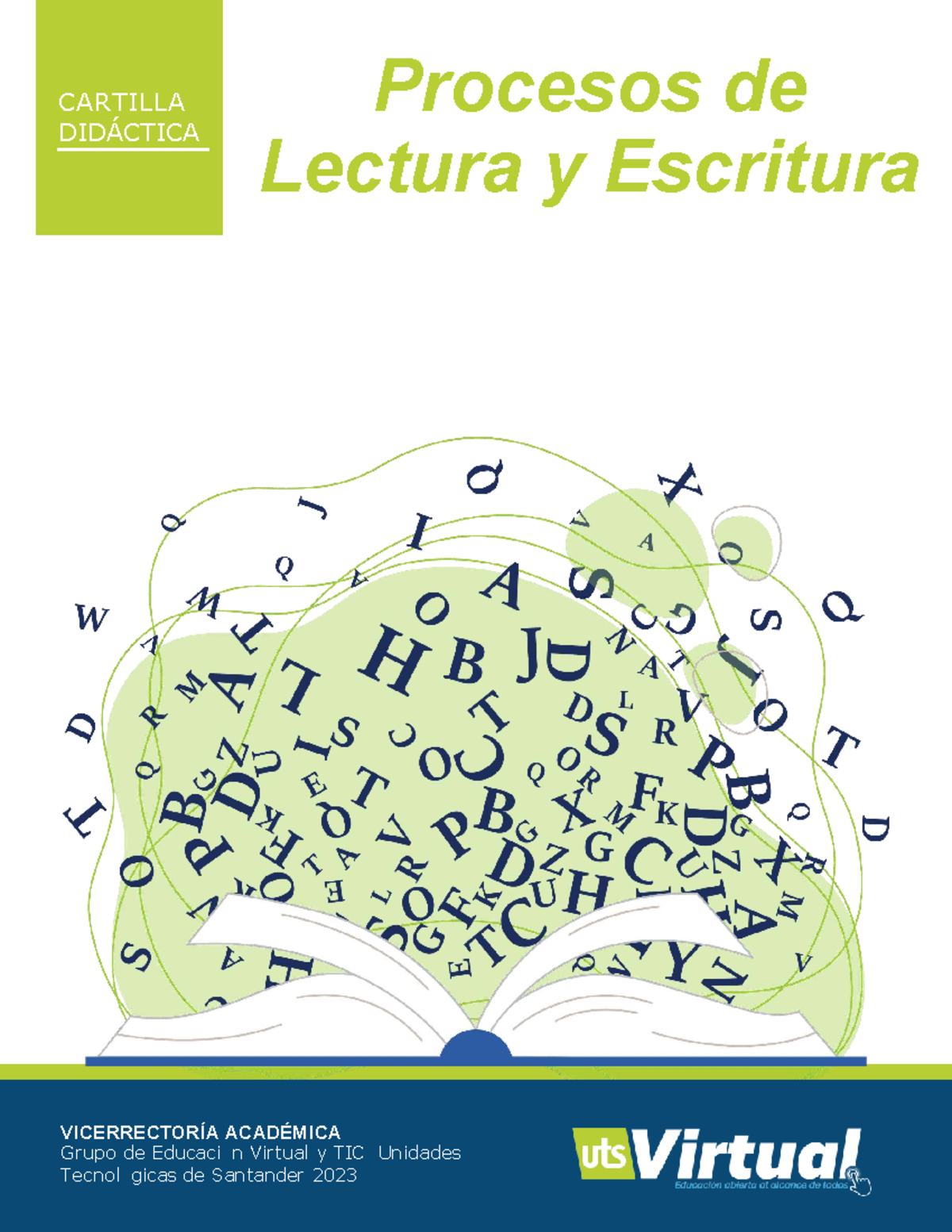 CARTILLA DIDÁCTICA: Procesos de Lectura y Escritura UTS VIRTUAL 2023 ...