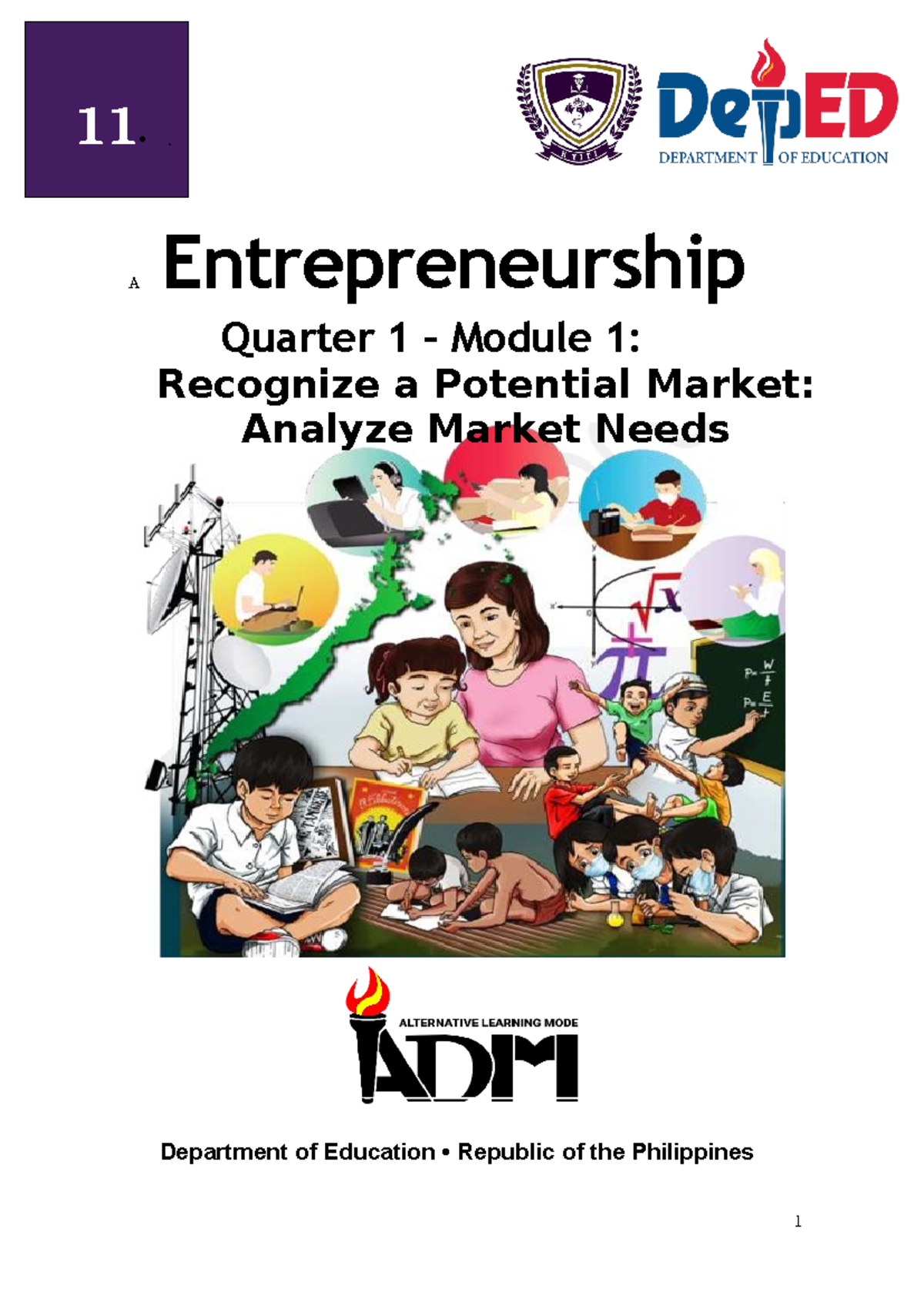 Entrepreneurship - Module - Dec-January - 11 . A Entrepreneurship ...