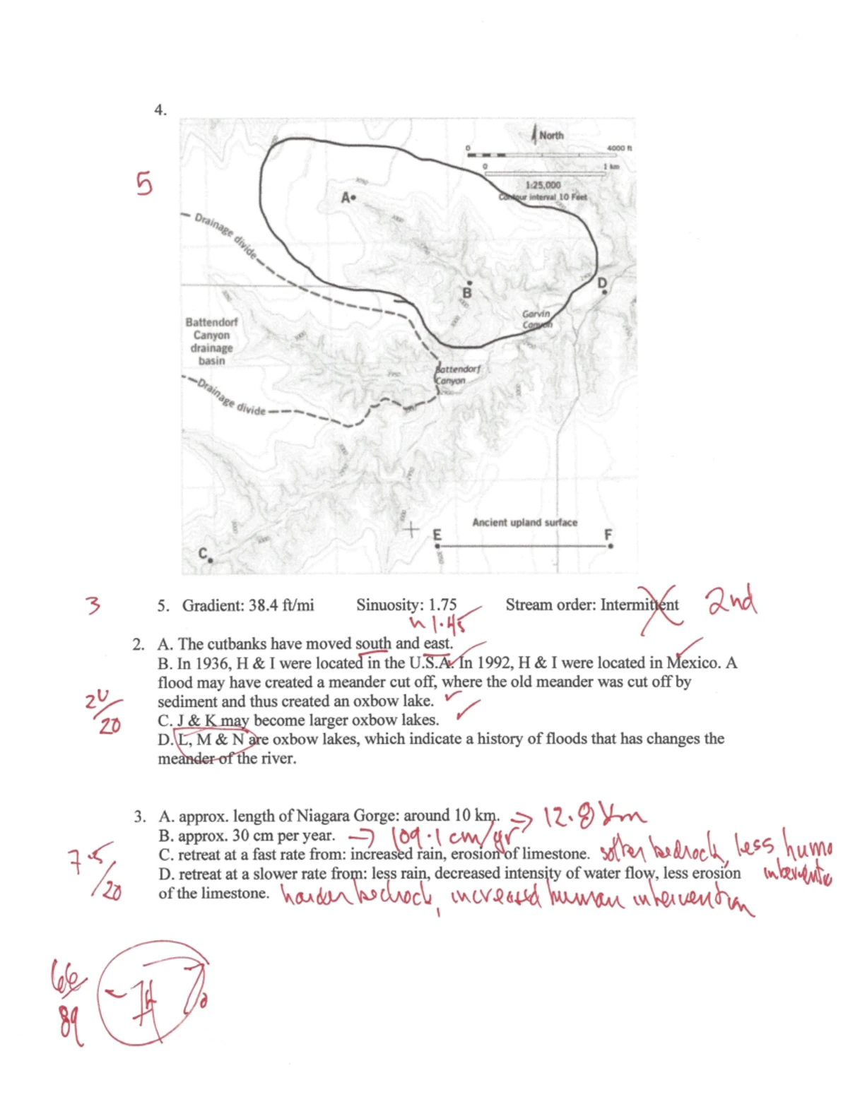Lab Assignment 8: Topographic Map Analysis - Geol 200 - Studocu