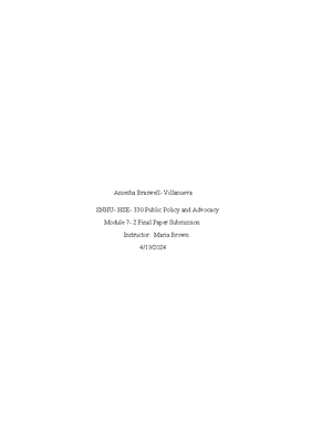 SCS-285 Module 3-1 Methology - Aniesha E. Braswell- Villanueva SNHU SCS ...