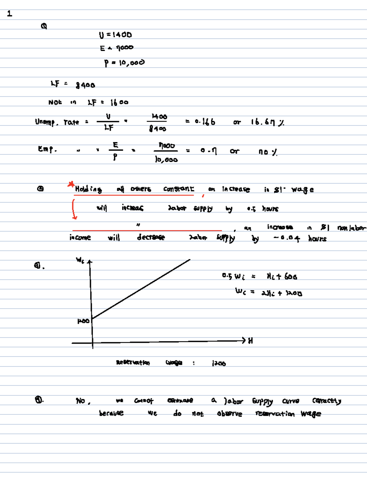 Midterm 1 Solutions - U 1400 E 7000 P 10 000 LF 8400 Not in LF 1600 ...