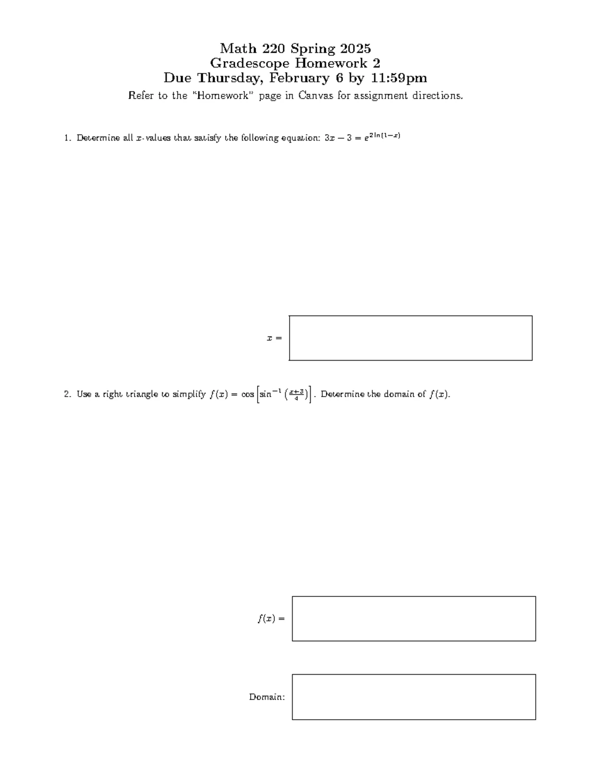 Math 220 Exam 2 Review: Derivatives, Limits, & Optimization Strategies ...