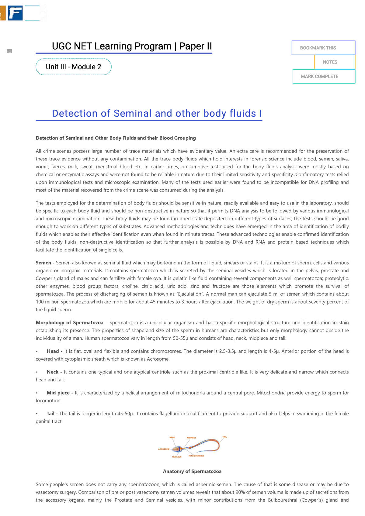 Detection of Seminal Fluid: Chemical Tests and Techniques in Forensics ...