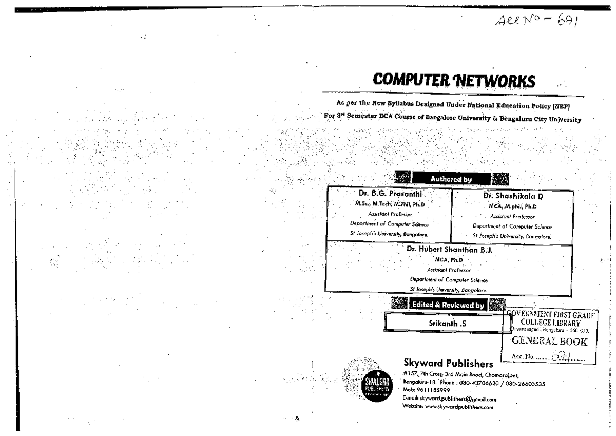Computer net work test book B C A 3ht compressed - Computer Networks ...