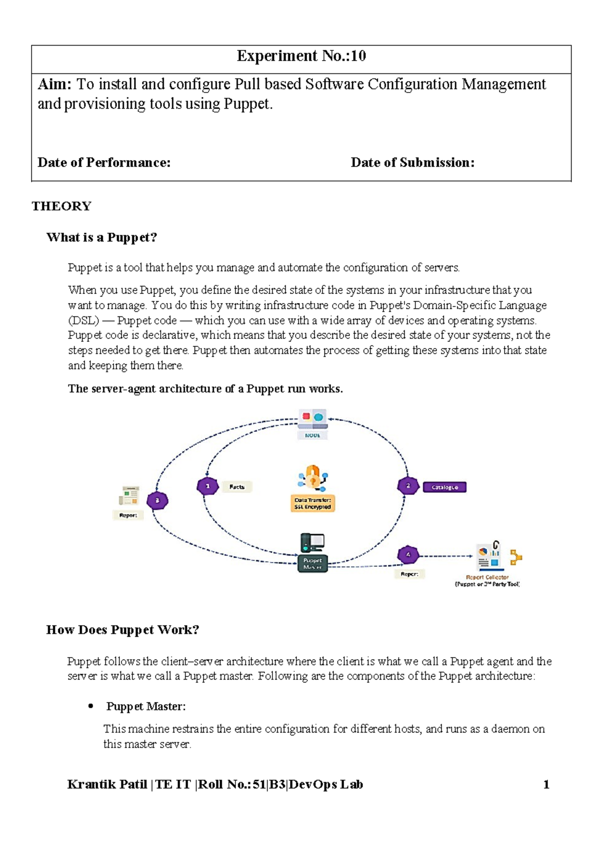 Krantik DevOps 10 - Puppet Installation & Configuration Guide - Studocu