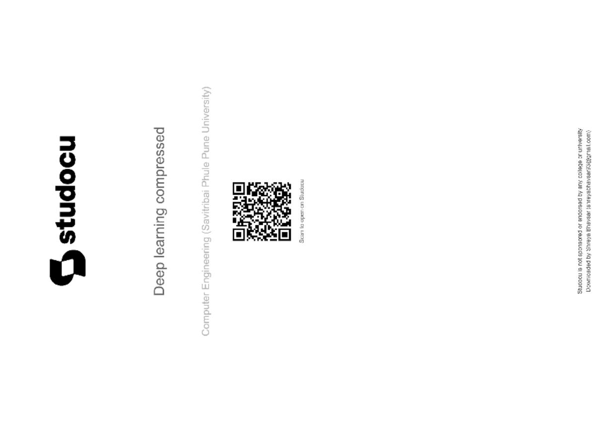 DL unit 1 plus 2 - studocu Deep learning compressed Computer ...