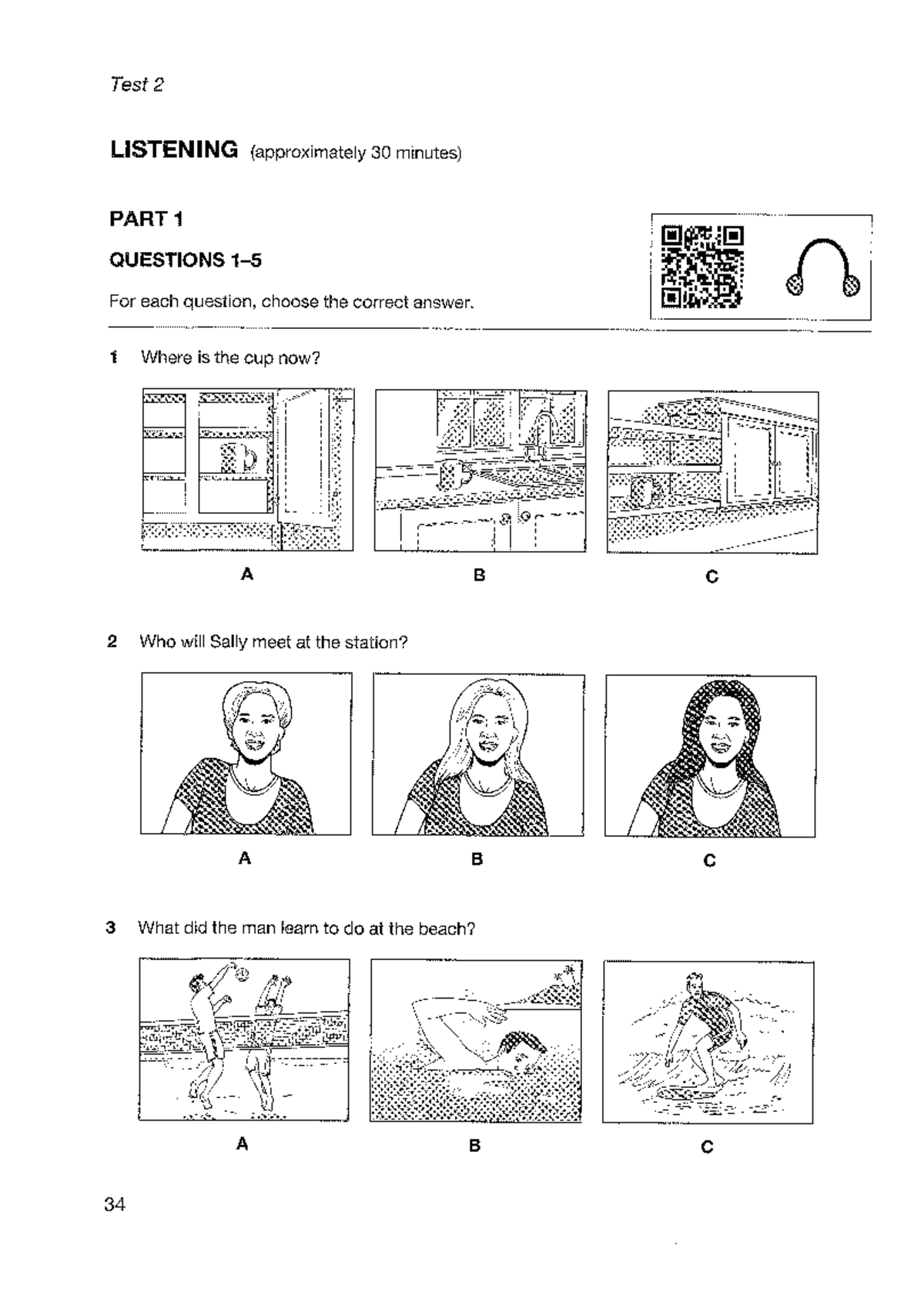 Test 2 Listening Practice Questions and Answers - Studocu