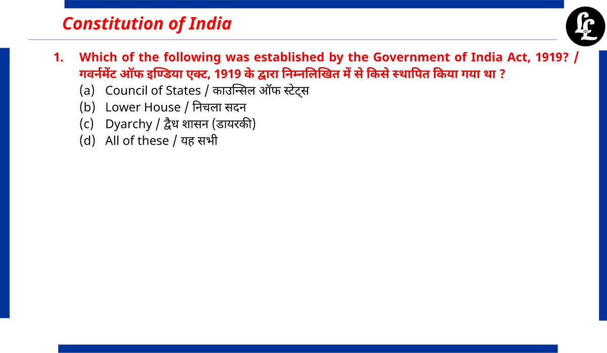 Constitution of India: Key Questions and Answers for Exam Prep - Studocu