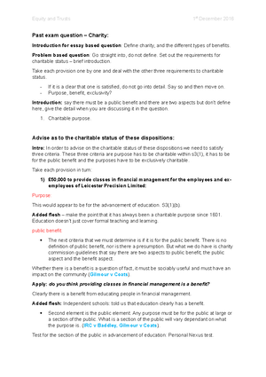 Resutling trust - Quick Guide: Resulting Trusts and Presumption of ...