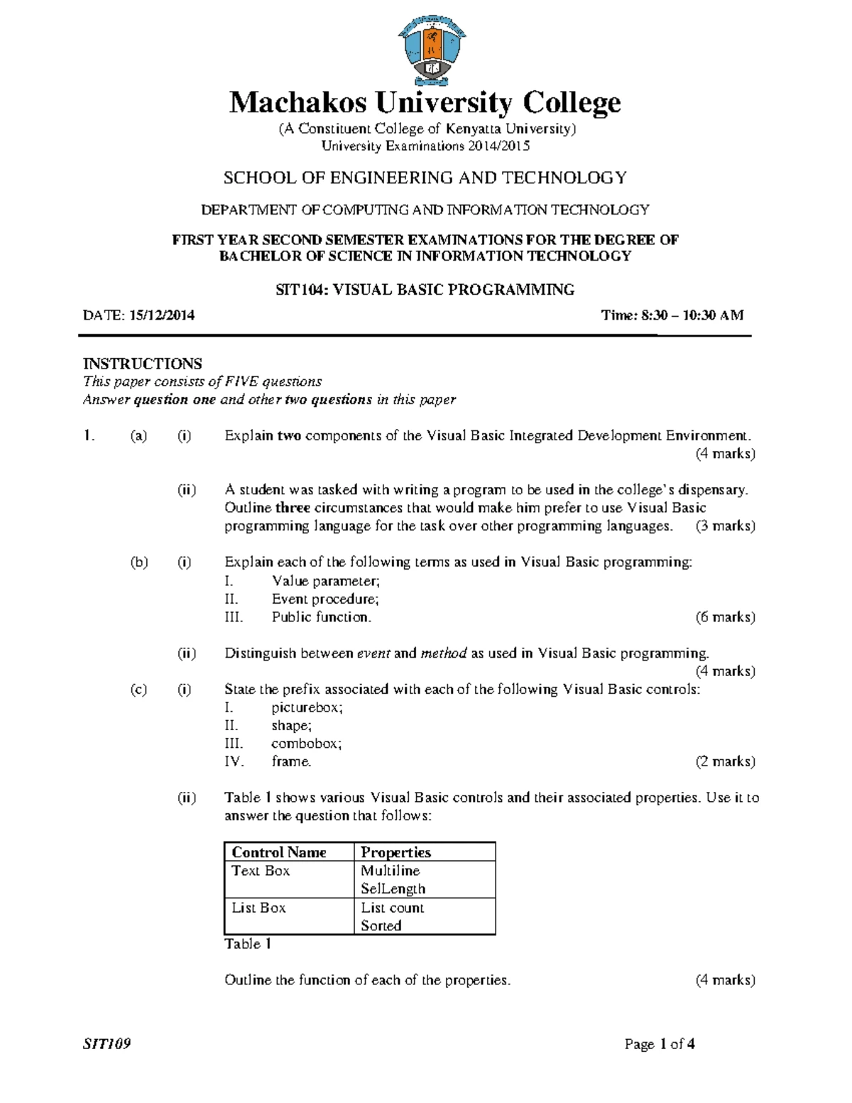SMA104 Calculus 1 - 2023 Past Exam Paper Analysis & Solutions - Studocu