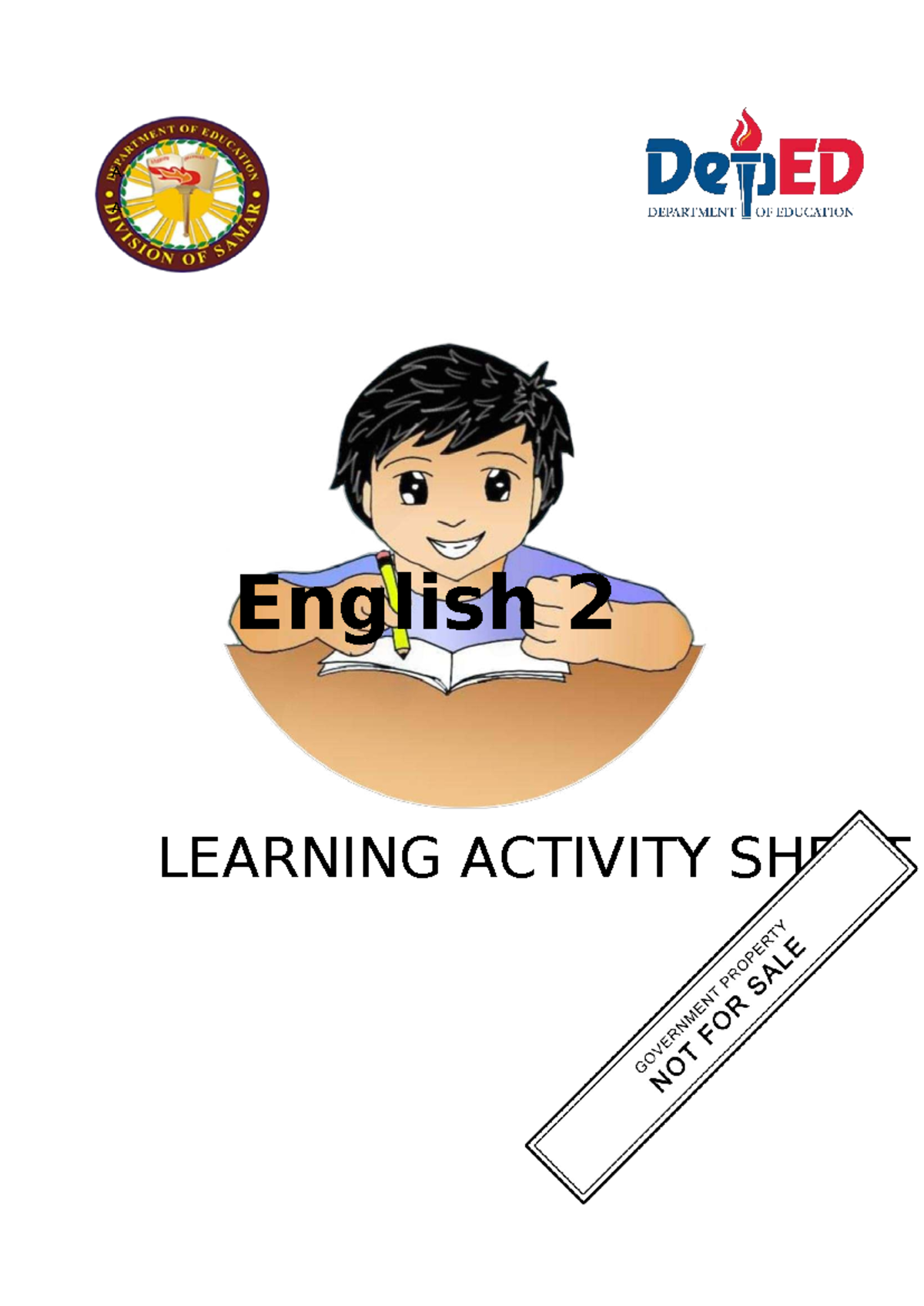 LAS Q3 English 2 Learning Activity Sheet Week 2 - Studocu