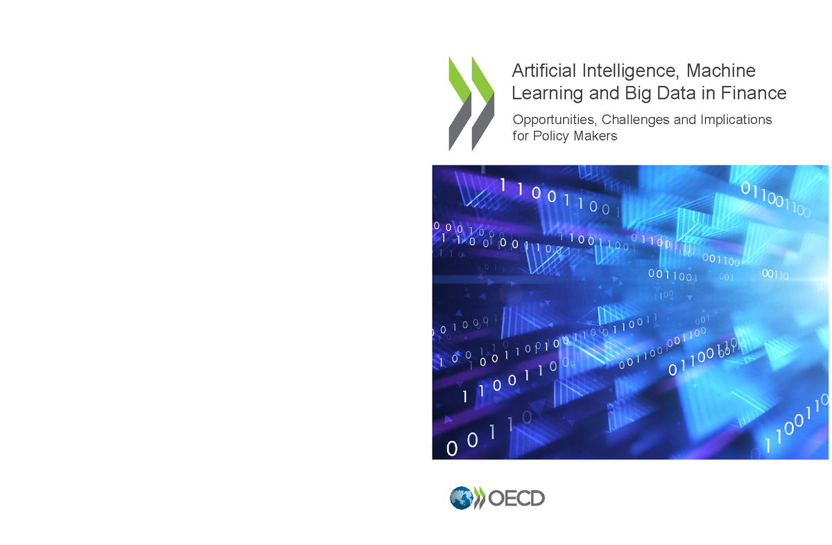 Artificial intelligence machine learning big data in finance ...